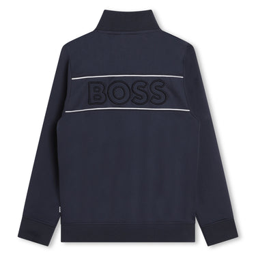Sudadera o sweter para niño y teens azul Boss